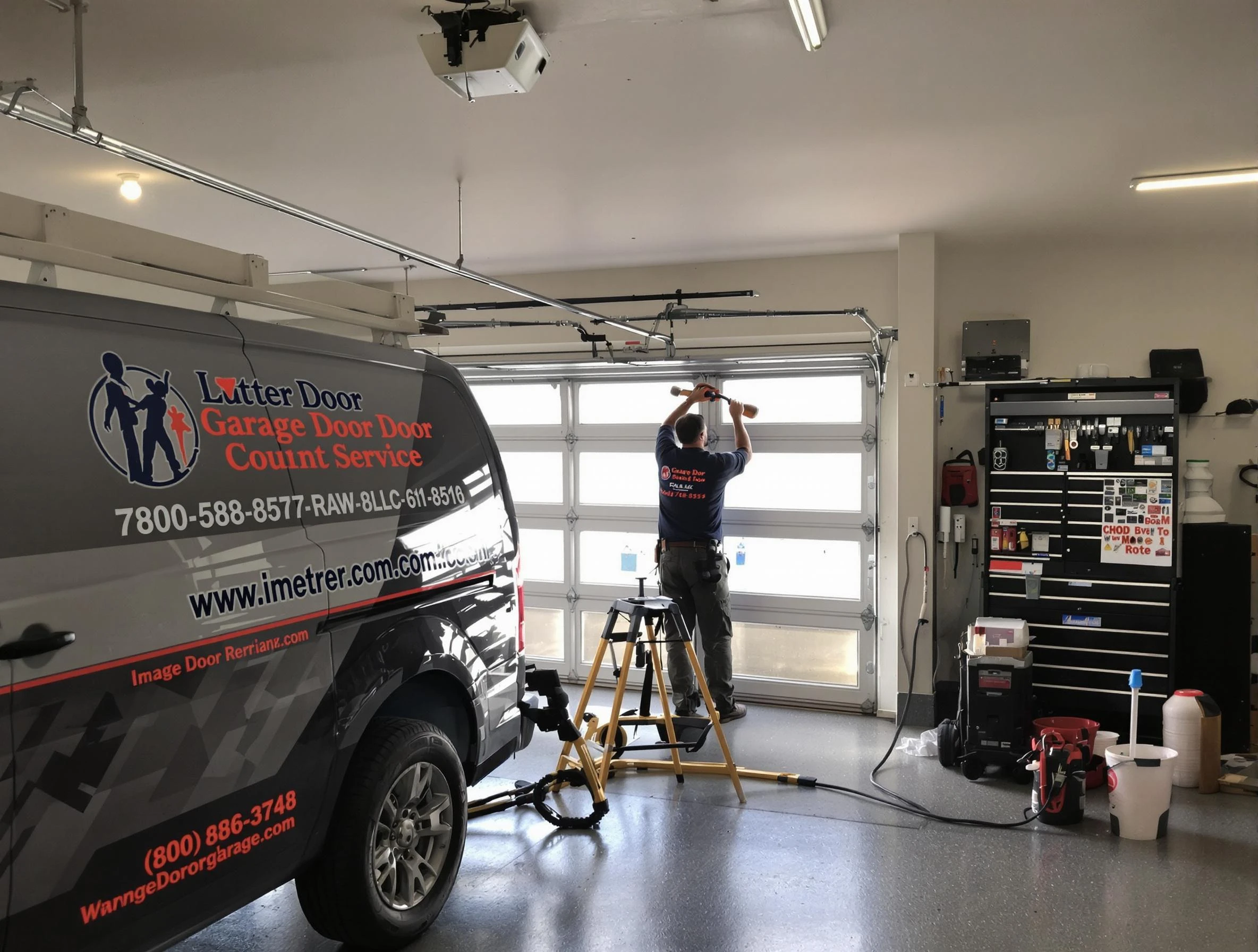 Scottsdale Garage Door Repair rapid response team performing same-day repair in Scottsdale